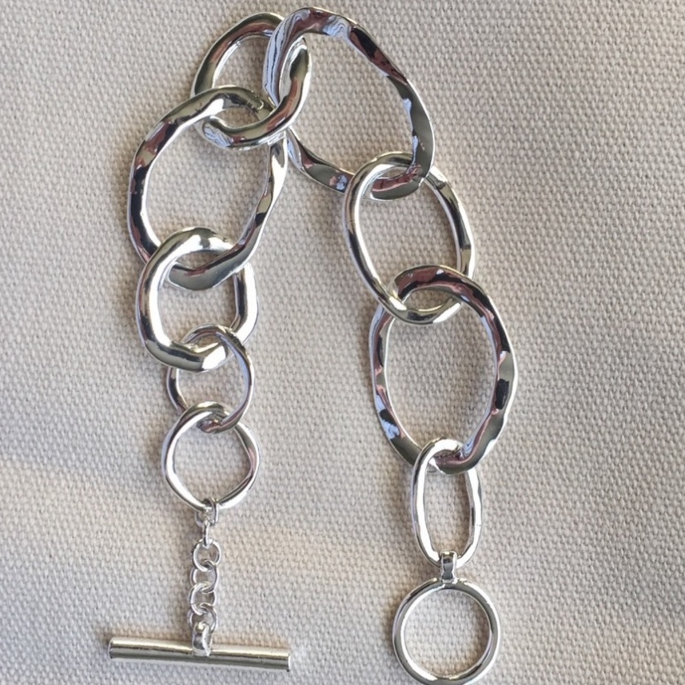 Chloe + Isabel Silver Organic Bracelet